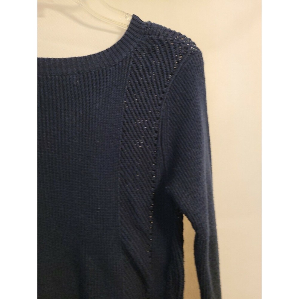 Cupcakes And Cashmere Solid Blue Pullover Sweater… - image 7